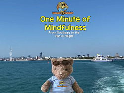 One Minute of Mindfulness, Solent, Portsmouth to the  Isle of Wight, Woop Woop