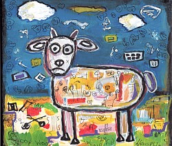 Woop Woop’s Isle of Wight Sheep Painting